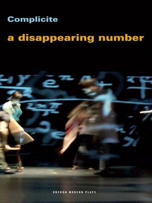 cover image of A Disappearing Number